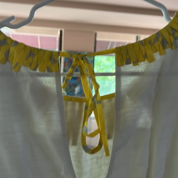 Brand new cotton/ silk size 2 dress with a liner - Picture 4 of 9